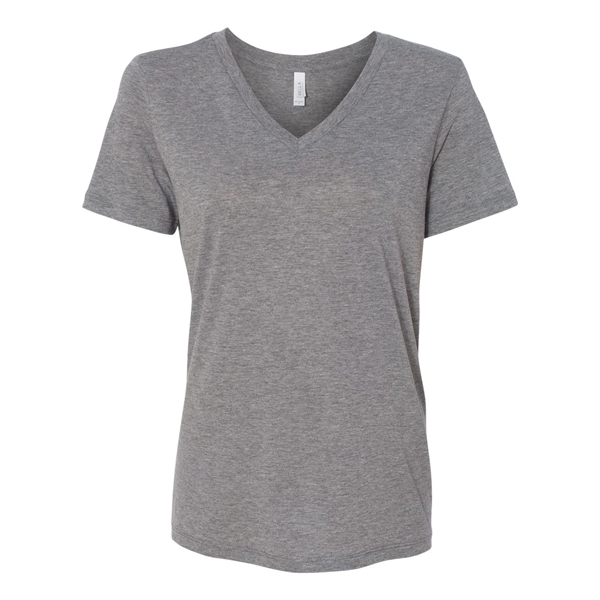 BELLA + CANVAS Women's Relaxed Jersey V-Neck Tee - BELLA + CANVAS Women's Relaxed Jersey V-Neck Tee - Image 21 of 100