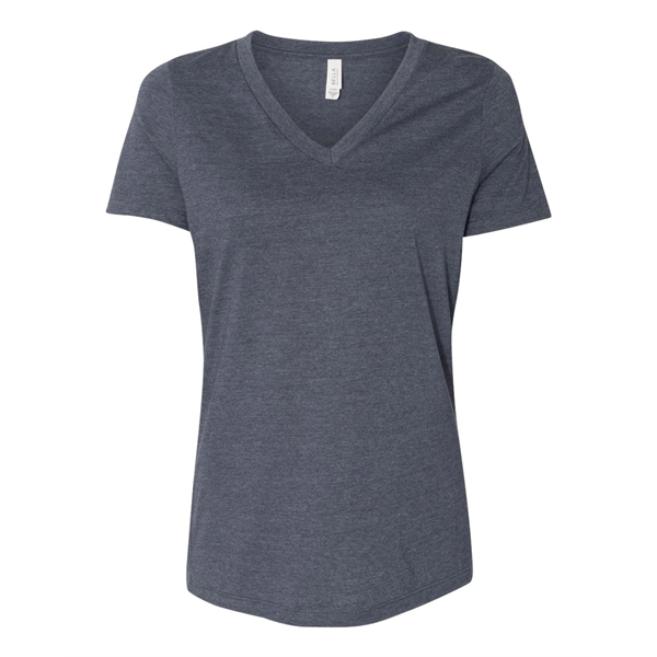 BELLA + CANVAS Women's Relaxed Jersey V-Neck Tee - BELLA + CANVAS Women's Relaxed Jersey V-Neck Tee - Image 24 of 100