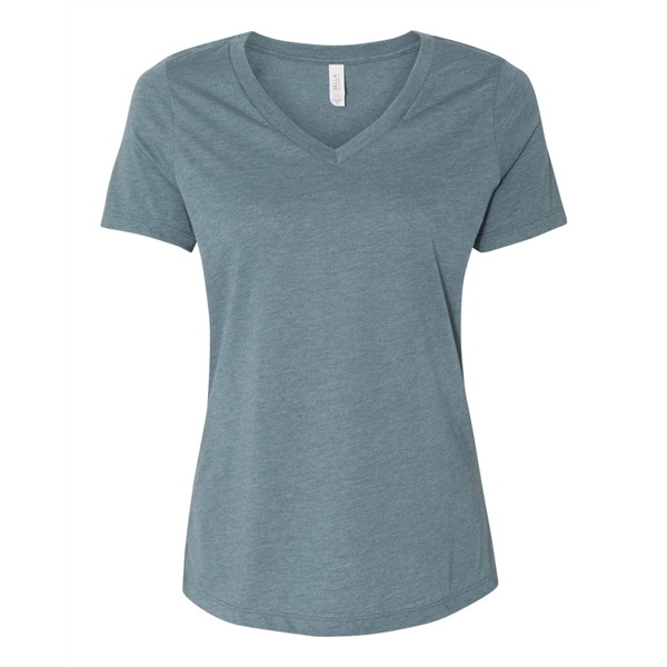 BELLA + CANVAS Women's Relaxed Jersey V-Neck Tee - BELLA + CANVAS Women's Relaxed Jersey V-Neck Tee - Image 27 of 100