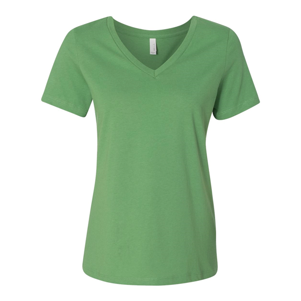 BELLA + CANVAS Women's Relaxed Jersey V-Neck Tee - BELLA + CANVAS Women's Relaxed Jersey V-Neck Tee - Image 30 of 100