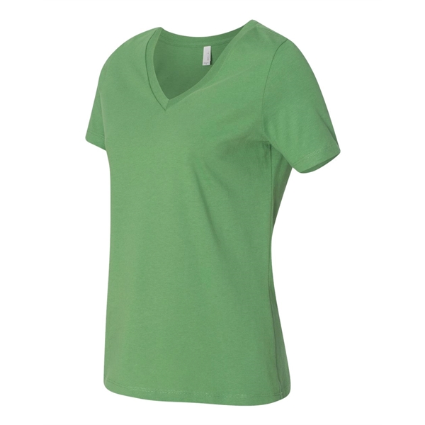 BELLA + CANVAS Women's Relaxed Jersey V-Neck Tee - BELLA + CANVAS Women's Relaxed Jersey V-Neck Tee - Image 31 of 100