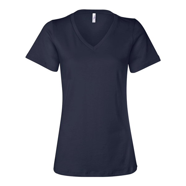 BELLA + CANVAS Women's Relaxed Jersey V-Neck Tee - BELLA + CANVAS Women's Relaxed Jersey V-Neck Tee - Image 33 of 100