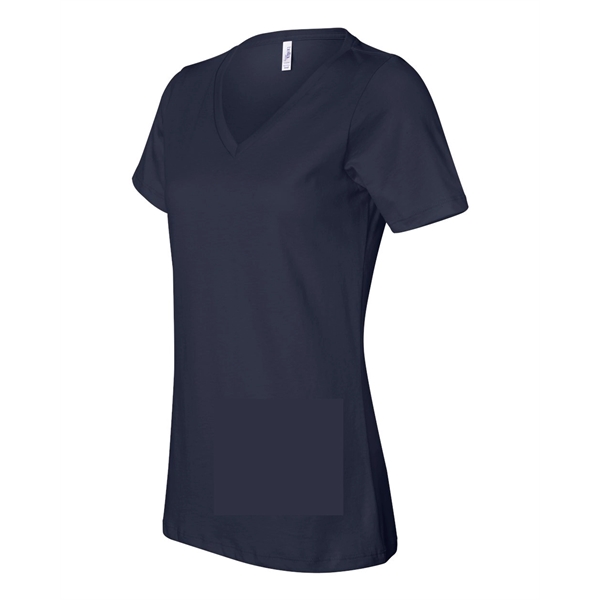BELLA + CANVAS Women's Relaxed Jersey V-Neck Tee - BELLA + CANVAS Women's Relaxed Jersey V-Neck Tee - Image 34 of 100