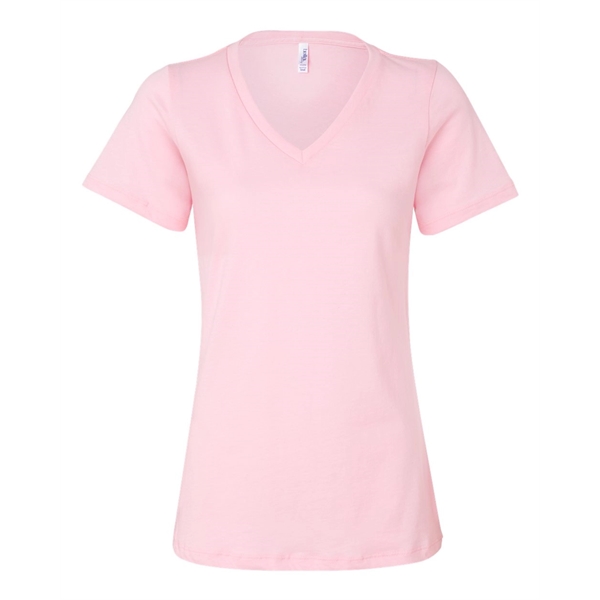 BELLA + CANVAS Women's Relaxed Jersey V-Neck Tee - BELLA + CANVAS Women's Relaxed Jersey V-Neck Tee - Image 36 of 100