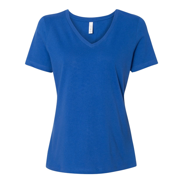 BELLA + CANVAS Women's Relaxed Jersey V-Neck Tee - BELLA + CANVAS Women's Relaxed Jersey V-Neck Tee - Image 50 of 100