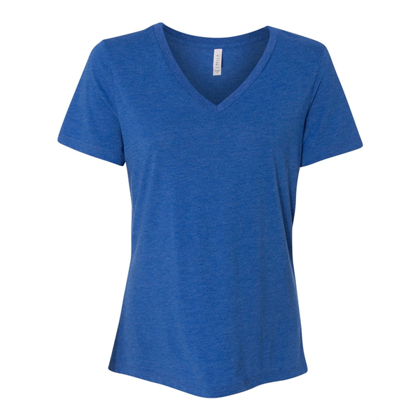 BELLA + CANVAS Women's Relaxed Jersey V-Neck Tee - BELLA + CANVAS Women's Relaxed Jersey V-Neck Tee - Image 53 of 100