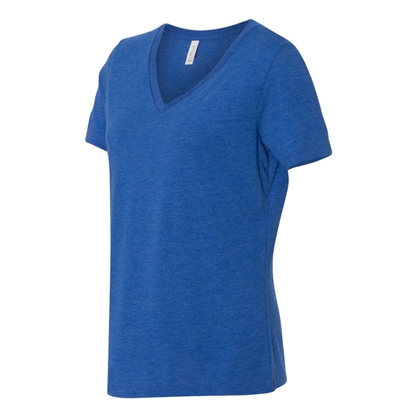 BELLA + CANVAS Women's Relaxed Jersey V-Neck Tee - BELLA + CANVAS Women's Relaxed Jersey V-Neck Tee - Image 54 of 100