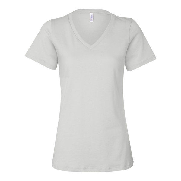 BELLA + CANVAS Women's Relaxed Jersey V-Neck Tee - BELLA + CANVAS Women's Relaxed Jersey V-Neck Tee - Image 59 of 100