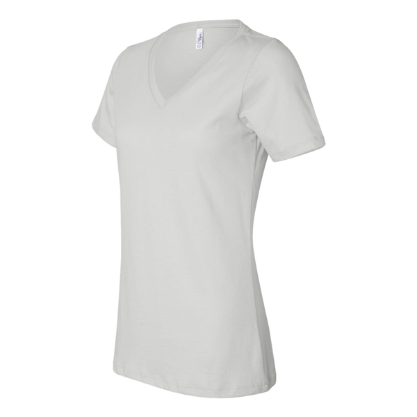 BELLA + CANVAS Women's Relaxed Jersey V-Neck Tee - BELLA + CANVAS Women's Relaxed Jersey V-Neck Tee - Image 60 of 100