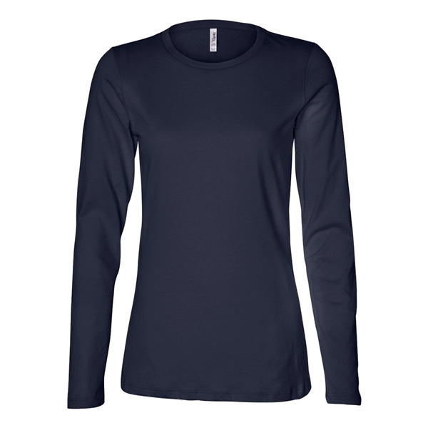 BELLA + CANVAS Women's Relaxed Jersey Long Sleeve Tee - BELLA + CANVAS Women's Relaxed Jersey Long Sleeve Tee - Image 6 of 25