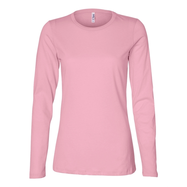 BELLA + CANVAS Women's Relaxed Jersey Long Sleeve Tee - BELLA + CANVAS Women's Relaxed Jersey Long Sleeve Tee - Image 8 of 25
