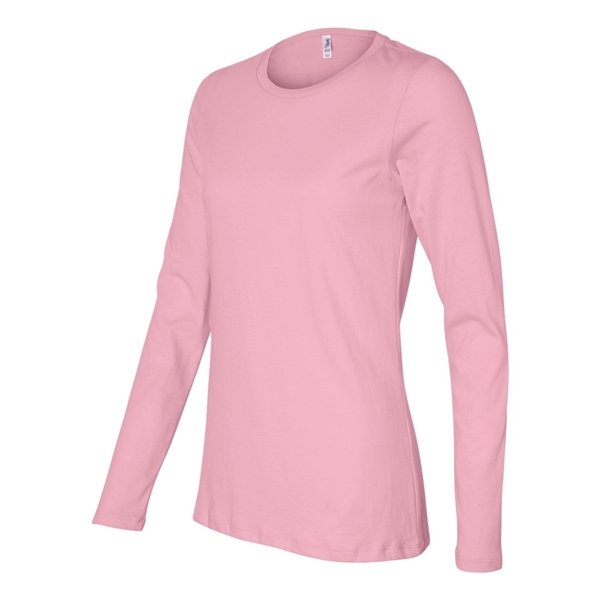 BELLA + CANVAS Women's Relaxed Jersey Long Sleeve Tee - BELLA + CANVAS Women's Relaxed Jersey Long Sleeve Tee - Image 9 of 25
