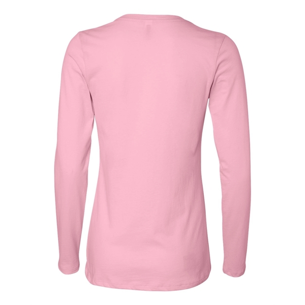 BELLA + CANVAS Women's Relaxed Jersey Long Sleeve Tee - BELLA + CANVAS Women's Relaxed Jersey Long Sleeve Tee - Image 10 of 25