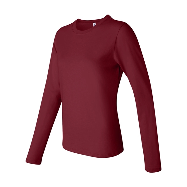 BELLA + CANVAS Women's Jersey Long Sleeve Tee - BELLA + CANVAS Women's Jersey Long Sleeve Tee - Image 10 of 39