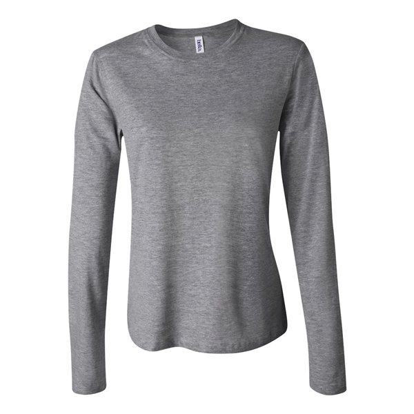 BELLA + CANVAS Women's Jersey Long Sleeve Tee - BELLA + CANVAS Women's Jersey Long Sleeve Tee - Image 12 of 39