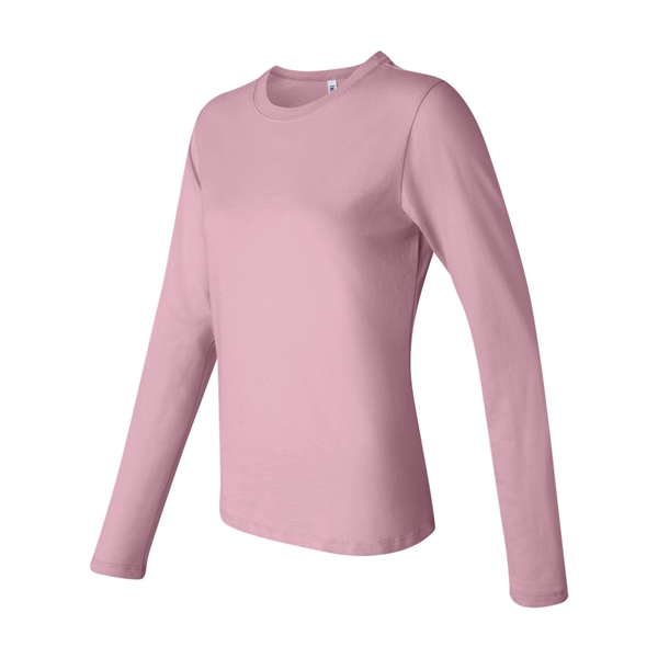 BELLA + CANVAS Women's Jersey Long Sleeve Tee - BELLA + CANVAS Women's Jersey Long Sleeve Tee - Image 19 of 39