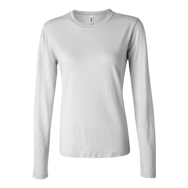 BELLA + CANVAS Women's Jersey Long Sleeve Tee - BELLA + CANVAS Women's Jersey Long Sleeve Tee - Image 24 of 39
