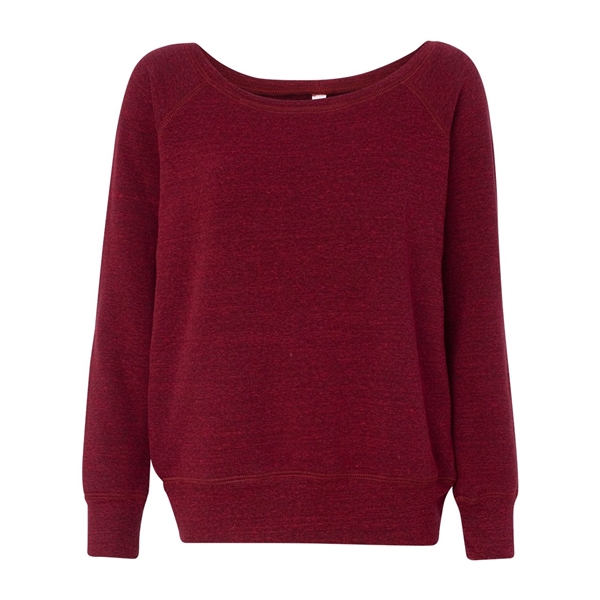 BELLA + CANVAS Women's Sponge Fleece Wide Neck Sweatshirt - BELLA + CANVAS Women's Sponge Fleece Wide Neck Sweatshirt - Image 7 of 57