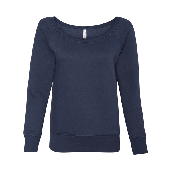 BELLA + CANVAS Women's Sponge Fleece Wide Neck Sweatshirt - BELLA + CANVAS Women's Sponge Fleece Wide Neck Sweatshirt - Image 29 of 57