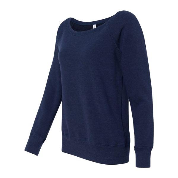 BELLA + CANVAS Women's Sponge Fleece Wide Neck Sweatshirt - BELLA + CANVAS Women's Sponge Fleece Wide Neck Sweatshirt - Image 33 of 57