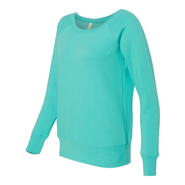 BELLA + CANVAS Women's Sponge Fleece Wide Neck Sweatshirt - BELLA + CANVAS Women's Sponge Fleece Wide Neck Sweatshirt - Image 47 of 57