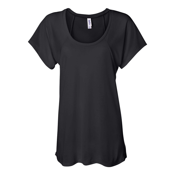 BELLA + CANVAS Women's Flowy Raglan Tee - BELLA + CANVAS Women's Flowy Raglan Tee - Image 1 of 28