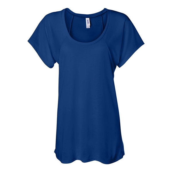 BELLA + CANVAS Women's Flowy Raglan Tee - BELLA + CANVAS Women's Flowy Raglan Tee - Image 13 of 28