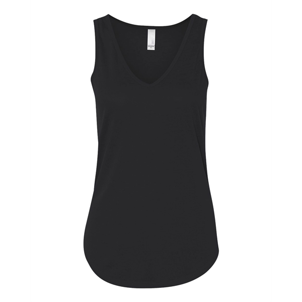 BELLA + CANVAS Women's Flowy V-Neck Tank - BELLA + CANVAS Women's Flowy V-Neck Tank - Image 4 of 39