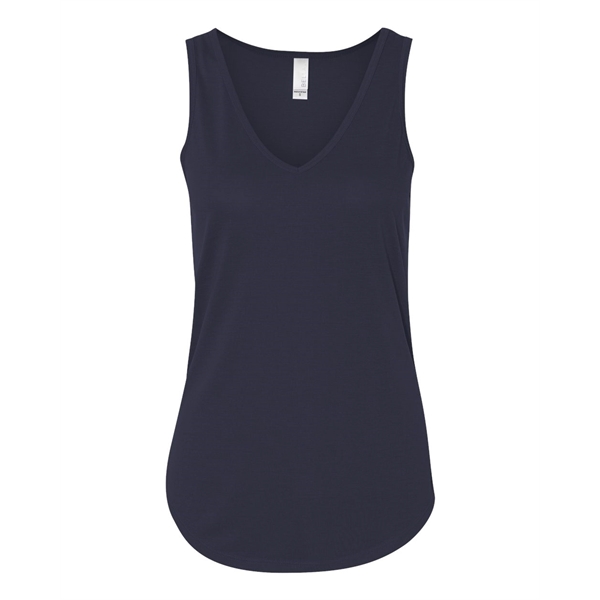 BELLA + CANVAS Women's Flowy V-Neck Tank - BELLA + CANVAS Women's Flowy V-Neck Tank - Image 19 of 39