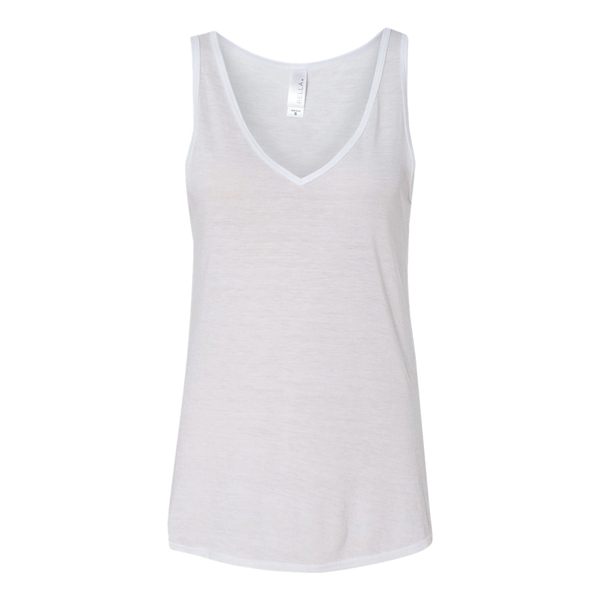 BELLA + CANVAS Women's Flowy V-Neck Tank - BELLA + CANVAS Women's Flowy V-Neck Tank - Image 34 of 39