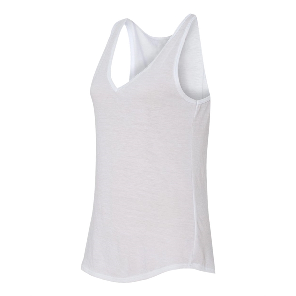 BELLA + CANVAS Women's Flowy V-Neck Tank - BELLA + CANVAS Women's Flowy V-Neck Tank - Image 35 of 39