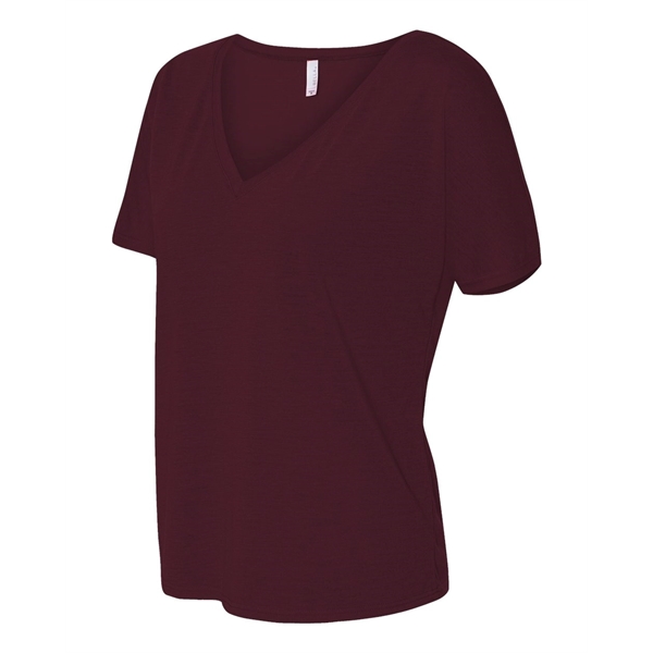 BELLA + CANVAS Women's Slouchy V-Neck Tee - BELLA + CANVAS Women's Slouchy V-Neck Tee - Image 31 of 63