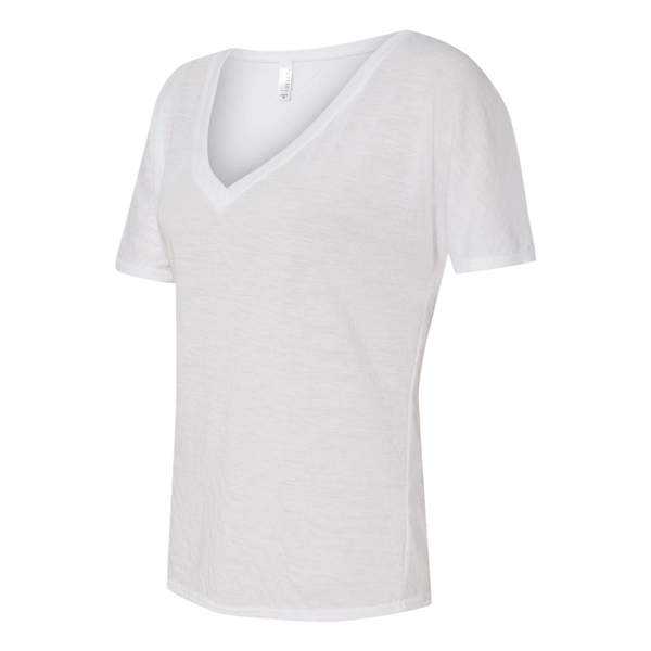 BELLA + CANVAS Women's Slouchy V-Neck Tee - BELLA + CANVAS Women's Slouchy V-Neck Tee - Image 57 of 63