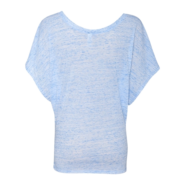 BELLA + CANVAS Women's Flowy Draped Dolman Tee - BELLA + CANVAS Women's Flowy Draped Dolman Tee - Image 9 of 75