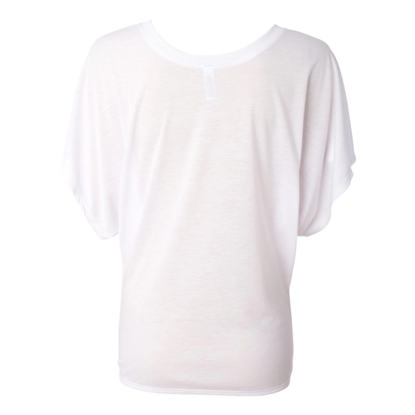 BELLA + CANVAS Women's Flowy Draped Dolman Tee - BELLA + CANVAS Women's Flowy Draped Dolman Tee - Image 36 of 75