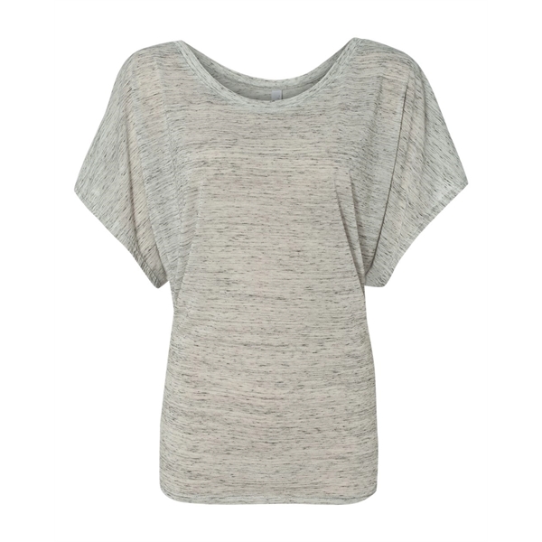 BELLA + CANVAS Women's Flowy Draped Dolman Tee - BELLA + CANVAS Women's Flowy Draped Dolman Tee - Image 37 of 75