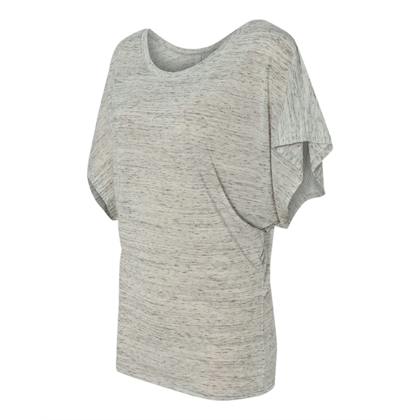 BELLA + CANVAS Women's Flowy Draped Dolman Tee - BELLA + CANVAS Women's Flowy Draped Dolman Tee - Image 38 of 75