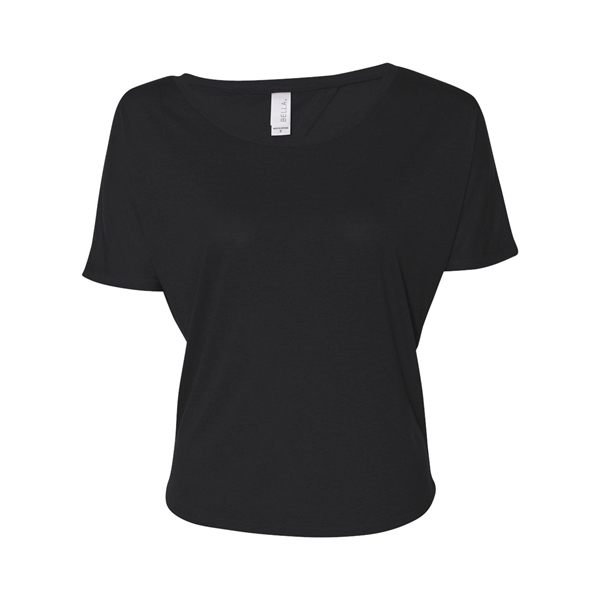 BELLA + CANVAS Women's Flowy Open Back Tee - BELLA + CANVAS Women's Flowy Open Back Tee - Image 4 of 18