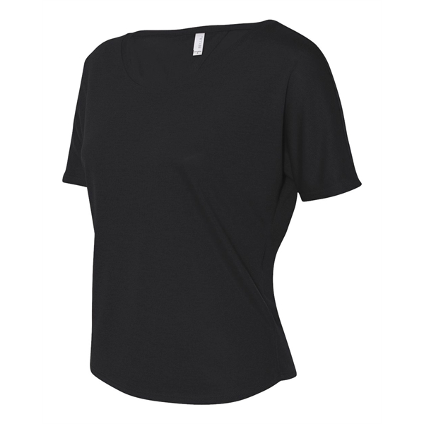 BELLA + CANVAS Women's Flowy Open Back Tee - BELLA + CANVAS Women's Flowy Open Back Tee - Image 5 of 18