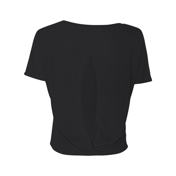 BELLA + CANVAS Women's Flowy Open Back Tee - BELLA + CANVAS Women's Flowy Open Back Tee - Image 6 of 18