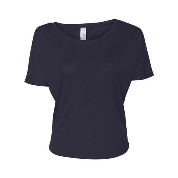 BELLA + CANVAS Women's Flowy Open Back Tee - BELLA + CANVAS Women's Flowy Open Back Tee - Image 10 of 18