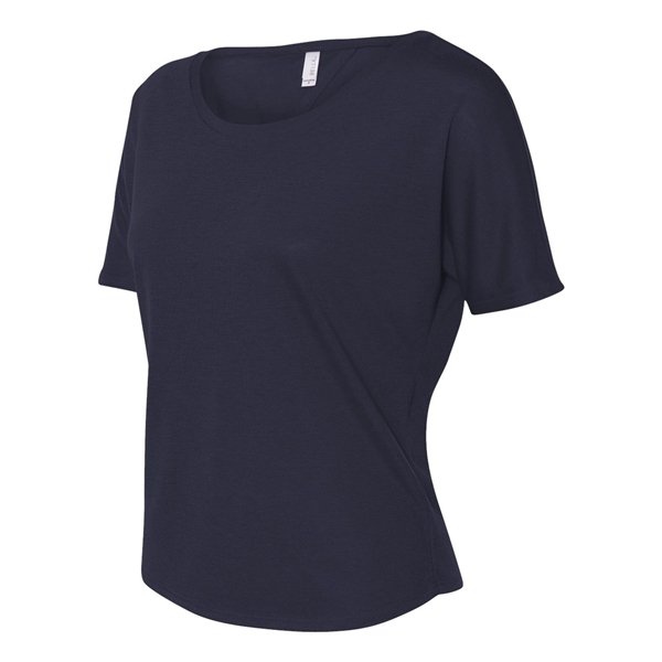 BELLA + CANVAS Women's Flowy Open Back Tee - BELLA + CANVAS Women's Flowy Open Back Tee - Image 11 of 18