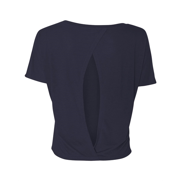 BELLA + CANVAS Women's Flowy Open Back Tee - BELLA + CANVAS Women's Flowy Open Back Tee - Image 12 of 18