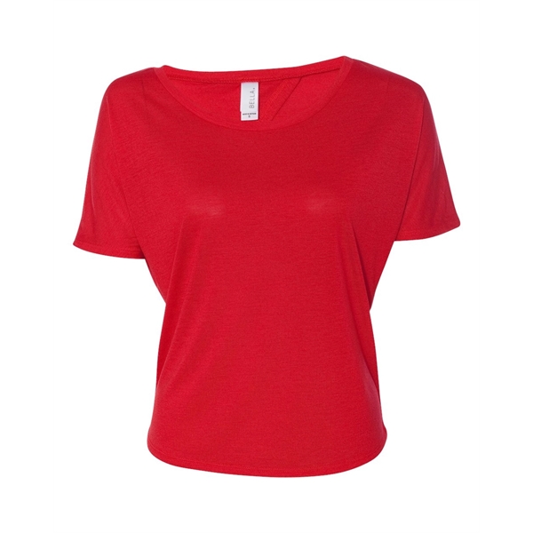 BELLA + CANVAS Women's Flowy Open Back Tee - BELLA + CANVAS Women's Flowy Open Back Tee - Image 13 of 18
