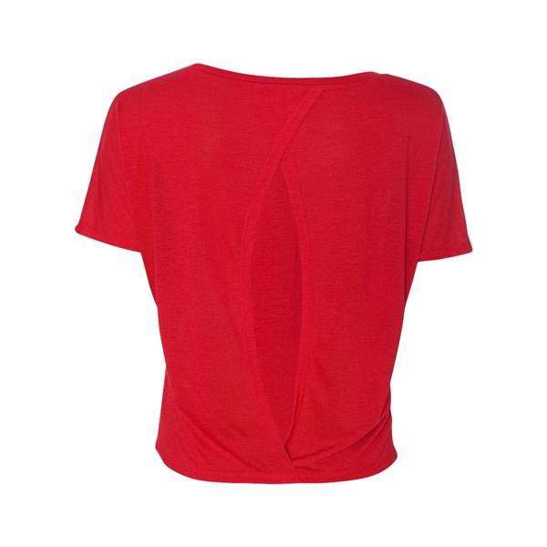 BELLA + CANVAS Women's Flowy Open Back Tee - BELLA + CANVAS Women's Flowy Open Back Tee - Image 15 of 18