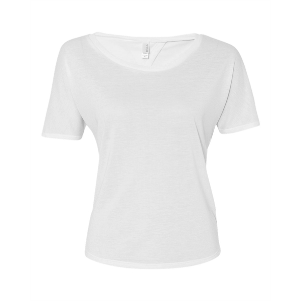 BELLA + CANVAS Women's Flowy Open Back Tee - BELLA + CANVAS Women's Flowy Open Back Tee - Image 16 of 18
