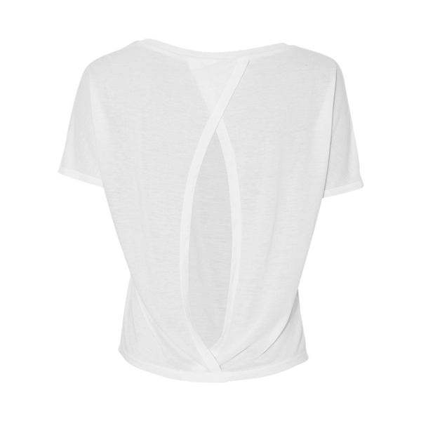 BELLA + CANVAS Women's Flowy Open Back Tee - BELLA + CANVAS Women's Flowy Open Back Tee - Image 18 of 18