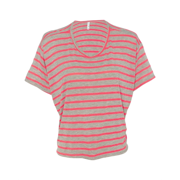 BELLA + CANVAS Women's Flowy Boxy Tee - BELLA + CANVAS Women's Flowy Boxy Tee - Image 4 of 30