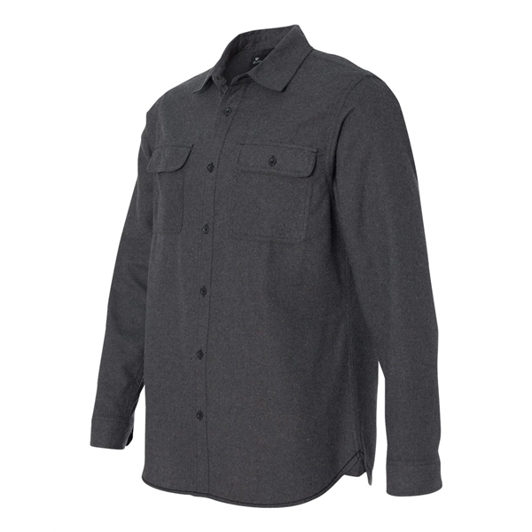 Burnside Solid Flannel Shirt - Burnside Solid Flannel Shirt - Image 2 of 14