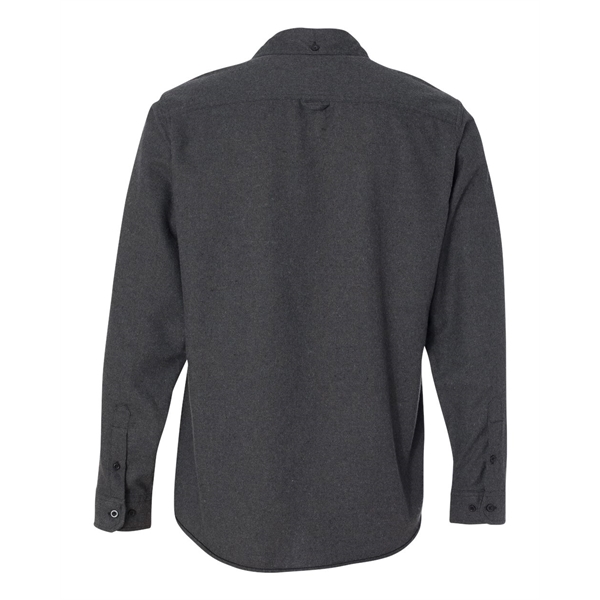Burnside Solid Flannel Shirt - Burnside Solid Flannel Shirt - Image 3 of 14